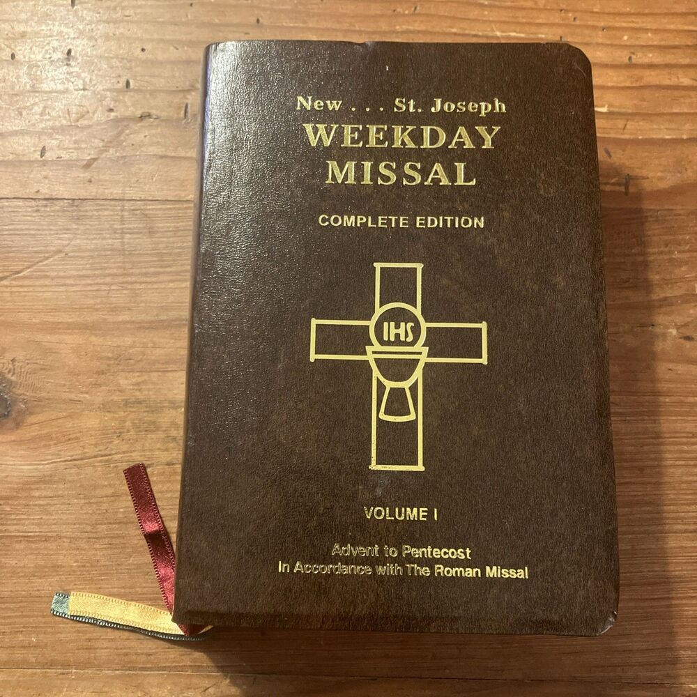 St. Joseph Weekday Missal Complete Edition Vol. 1 Advent to Pentecost 2011
